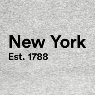 New York - Est. 1788 T-Shirt